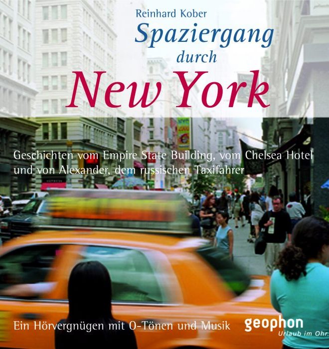 geophon Hörbuch New York Cover Yellow Cab