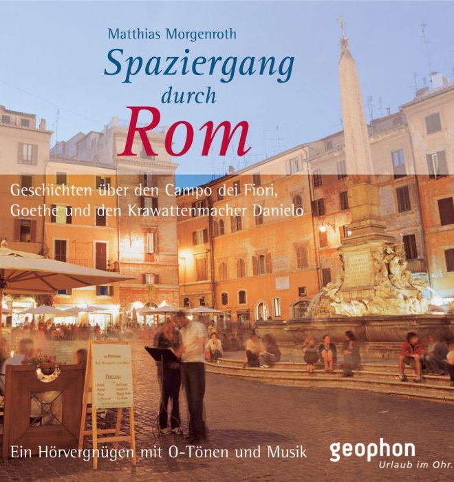 Cover vom geophon Hörbuch über Rom.