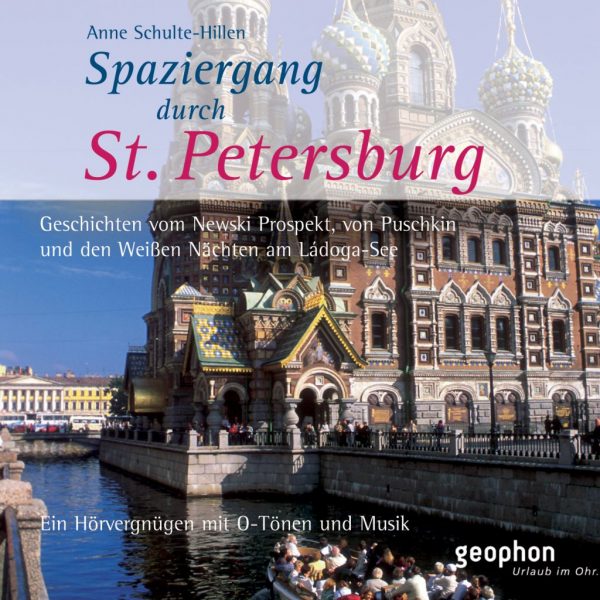 Cover vom geophon Hörbuch über Sankt Petersburg.