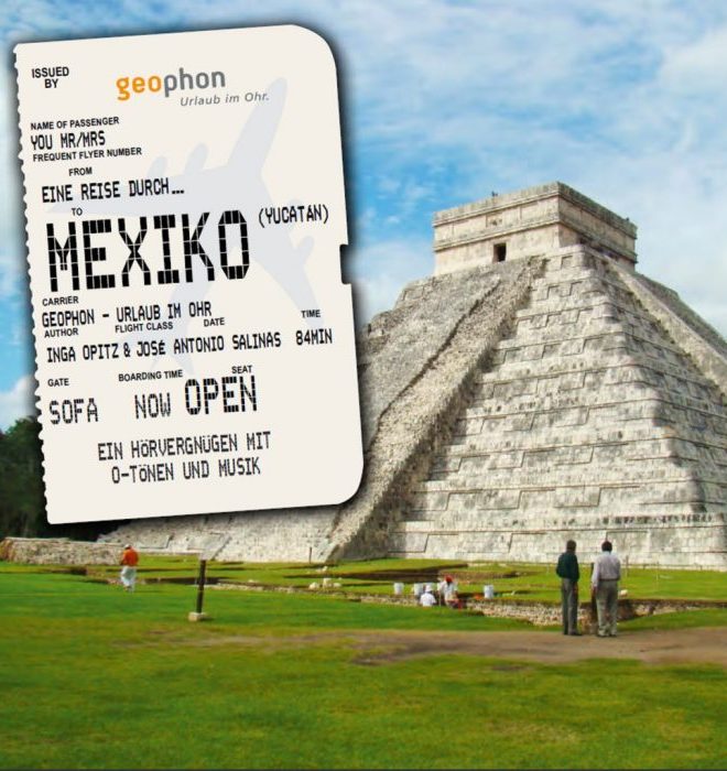 Cover vom geophon Hörbuch über Mexiko.