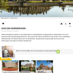 Screenshot app Touren Öffnungsseite.